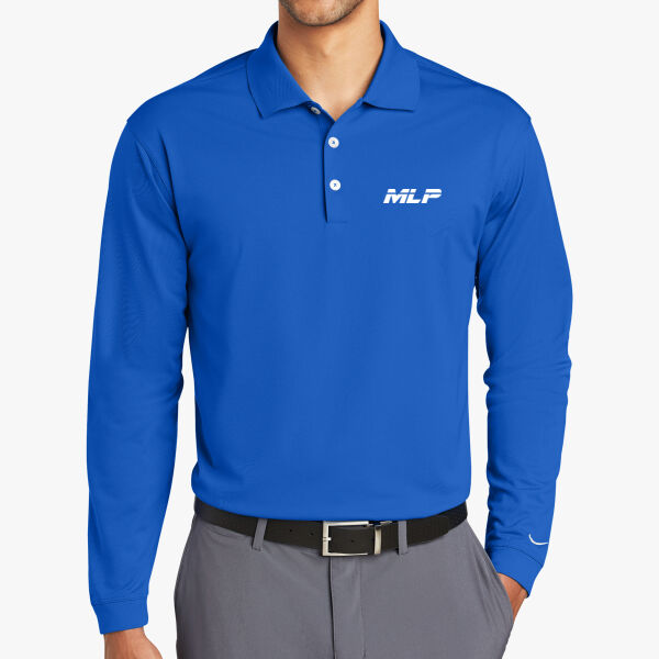 Nike Long Sleeve Dri-FIT Stretch Tech Polo Thumbnail
